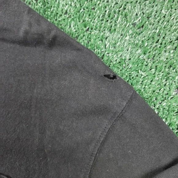 Carhartt Mens Long Sleeve Pocket T-Shirt XL Loose Fit Black Neon Yellow Graphic - Picture 5 of 7